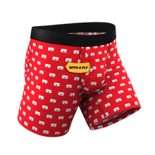 Load image into Gallery viewer, The Secret Admirer | Valentines Letters Ball Hammock¬Æ Pouch Underwear With Fly
