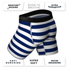 Load image into Gallery viewer, The Snack Attack | Shark Long Leg Ball Hammock¬Æ Pouch Underwear with Fly
