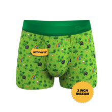 Load image into Gallery viewer, The 3 Leafs To The Wind | St Patricks Day Clovers Ball Hammock¬Æ Pouch Trunks Underwear
