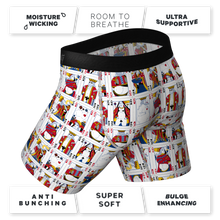 Load image into Gallery viewer, super soft cards long leg ball hammock
