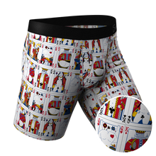 Load image into Gallery viewer, Products The Strip Poker | Playing Cards Long Leg Ball Hammock¬Æ Pouch Underwear With Fly
