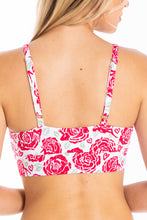 Load image into Gallery viewer, Bloom roses bralette
