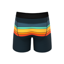 Load image into Gallery viewer, Retro striped men&#39;s boxer shorts
