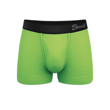Load image into Gallery viewer, The Supernova | Bright Green Ball Hammock¬Æ Pouch Trunks Underwear
