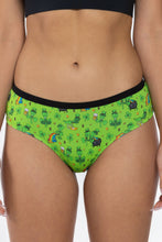 Load image into Gallery viewer, The 3 Leafs To The Wind | St. Patrick's Day Clovers Cheeky Underwear
