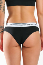 Load image into Gallery viewer, Shinesty solid black cheeky underwear
