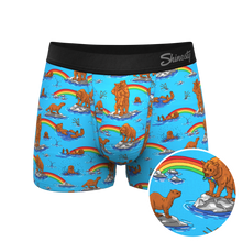 Load image into Gallery viewer, The Bear and Otter Rainbow Ball Hammock Pouch Trunks Underwear
