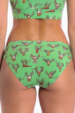 Load image into Gallery viewer, Green reindeer bikini
