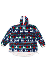 Load image into Gallery viewer, Reversible Caribou Lou Holiday Hoodie
