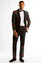 Load image into Gallery viewer, The Centerpiece | Poinsettia Ugly Christmas Suit
