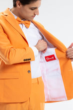 Load image into Gallery viewer, comfy orange pastel madison blazer for men
