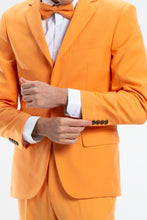 Load image into Gallery viewer, creamsicle orange pastel blazer for men
