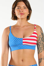 Load image into Gallery viewer, The Ellis Island | USA Flag Bralette

