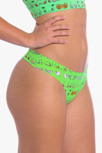 Load image into Gallery viewer, Green halloween seamless thong
