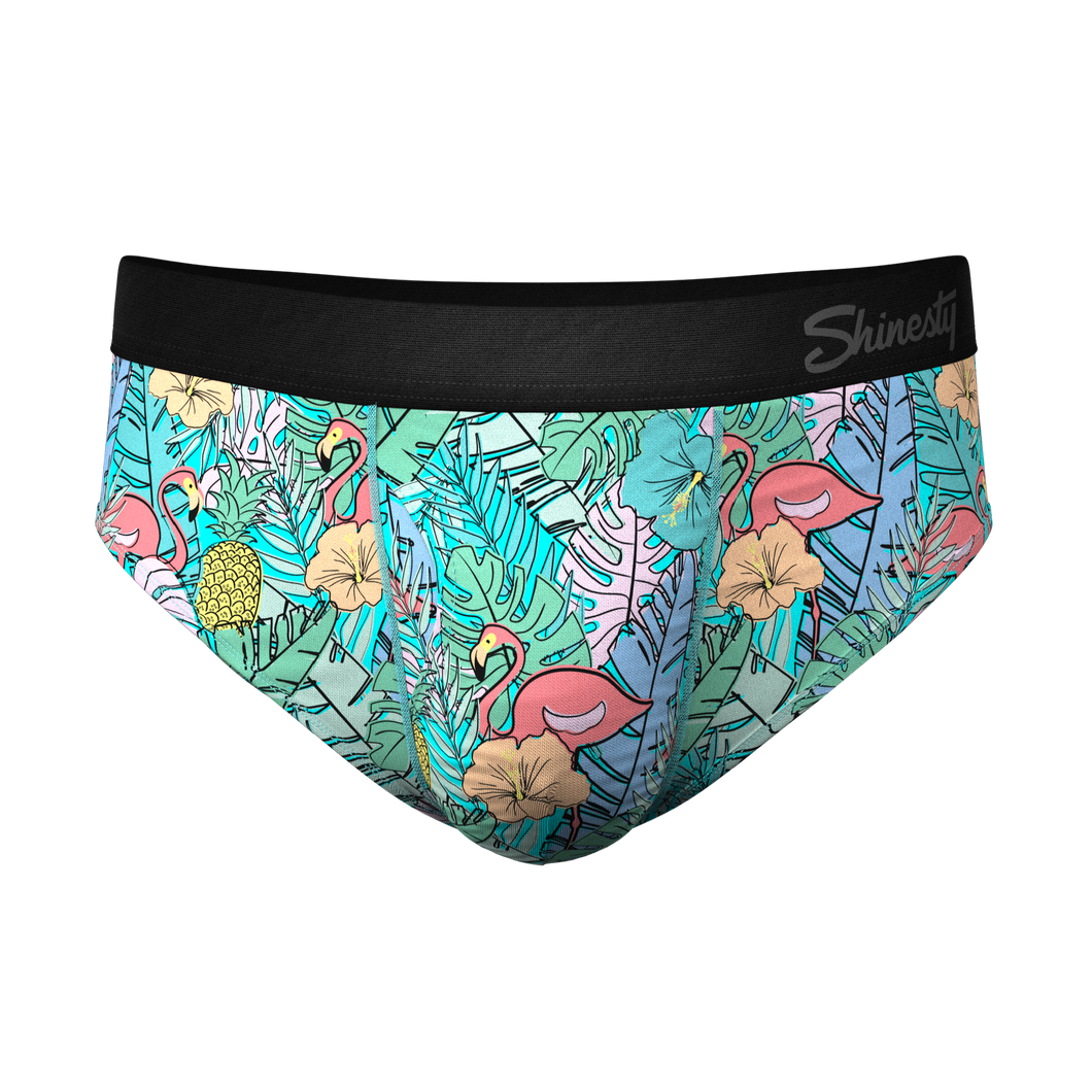 The Hot Tropic | Tropical Flamingo Ball Hammock¬Æ Underwear Briefs
