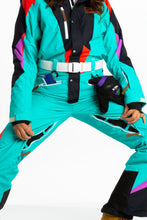 Load image into Gallery viewer, Breathable Teal Ski Clothing

