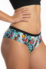 Load image into Gallery viewer, A woman in Halloween Character Modal Cheeky Underwear.
