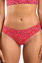 Load image into Gallery viewer, The Outlaw Naughty Paisley Seamless Thong
