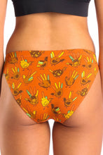Load image into Gallery viewer, Orange thanksgiving underwear for women
