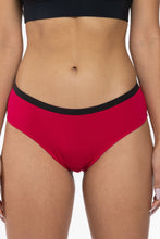 Load image into Gallery viewer, The Red Velvet | Dark Red Cheeky Underwear
