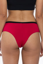 Load image into Gallery viewer, Solid red cheeky underwear
