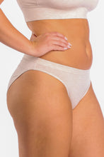 Load image into Gallery viewer, The Silver Fox | Oatmeal Heather Modal Bikini Underwear

