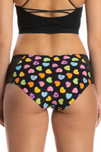 Load image into Gallery viewer, Black with colorful candy bikini
