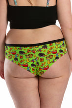 Load image into Gallery viewer, comfy green cheeky underwear
