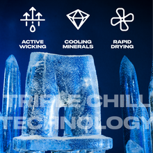 Load image into Gallery viewer, A group of ice cubes and a white diamond close-up, with a logo and bottle details.
