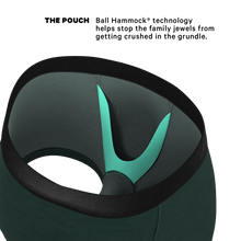 Load image into Gallery viewer, Plain green trunks underwear
