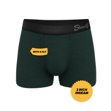 Load image into Gallery viewer, The Tree Falls | Forest Green Ball Hammock¬Æ Pouch Trunks Underwear
