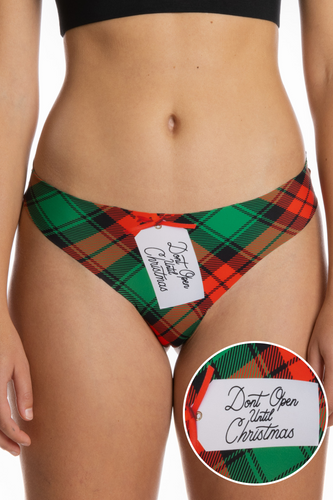 The Under the Mantel | Christmas Gift Seamless Thong