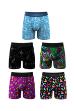 Load image into Gallery viewer, The Upside Down Pineapple | Ball Hammock¬Æ Boxer Brief 5 Pack
