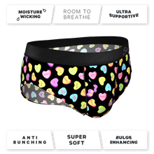 Load image into Gallery viewer, vday hearts pouch underwear briefs
