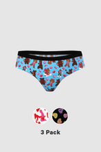 Load image into Gallery viewer, The Dinner For Two | Valentine&#39;s Day Cheeky Underwear 3 Pack
