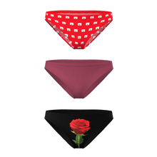 Load image into Gallery viewer, Red bikini underwear
