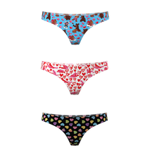 Load image into Gallery viewer, Naughty valentine&#39;s seamless thong
