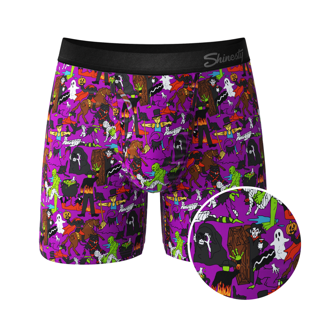 The Wet Nightmare | Halloween Characters Ball Hammock¬Æ Pouch Underwear With Fly