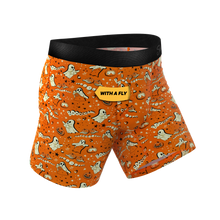 Load image into Gallery viewer, The Paranormal Entitty | Ghost Busts Ball Hammock¬Æ Pouch Underwear With Fly
