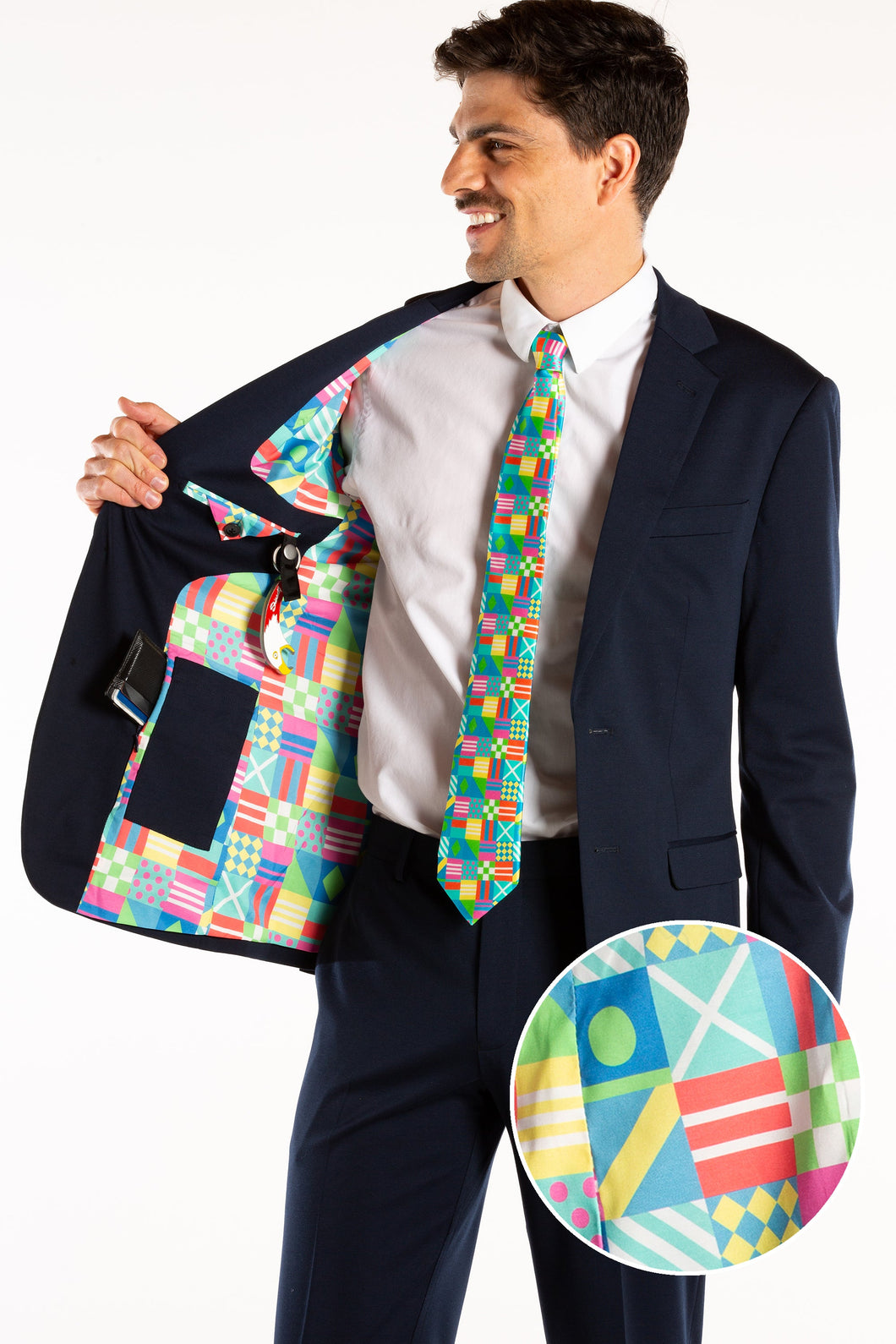 The Executive | Patchwork Flag Ultimate Suit