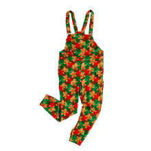 Load image into Gallery viewer, Christmas Gingerbread Pajamaralls for Men
