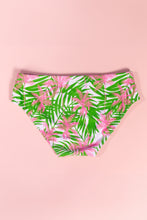 Load image into Gallery viewer, A playful swim brief featuring a pink palm tree design.
