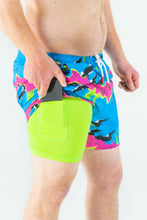 Load image into Gallery viewer, Colorful swim trunks
