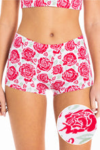 Load image into Gallery viewer, The Bloom With A View | Naughty Roses Modal Boyshort Underwear

