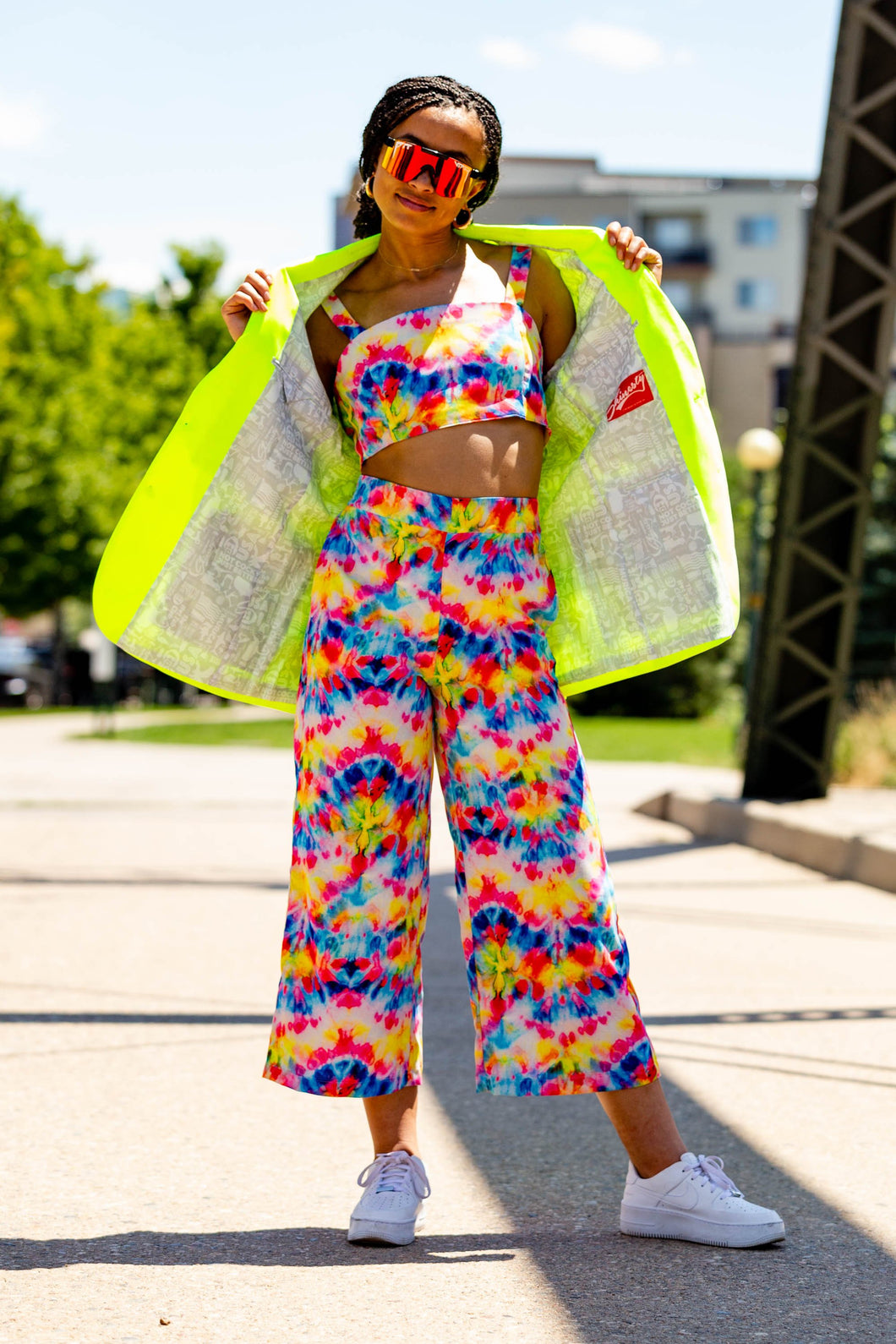 Tie Dye Culotte Pants
