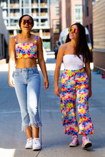 Load image into Gallery viewer, Tie Dye Pants and Crop Top
