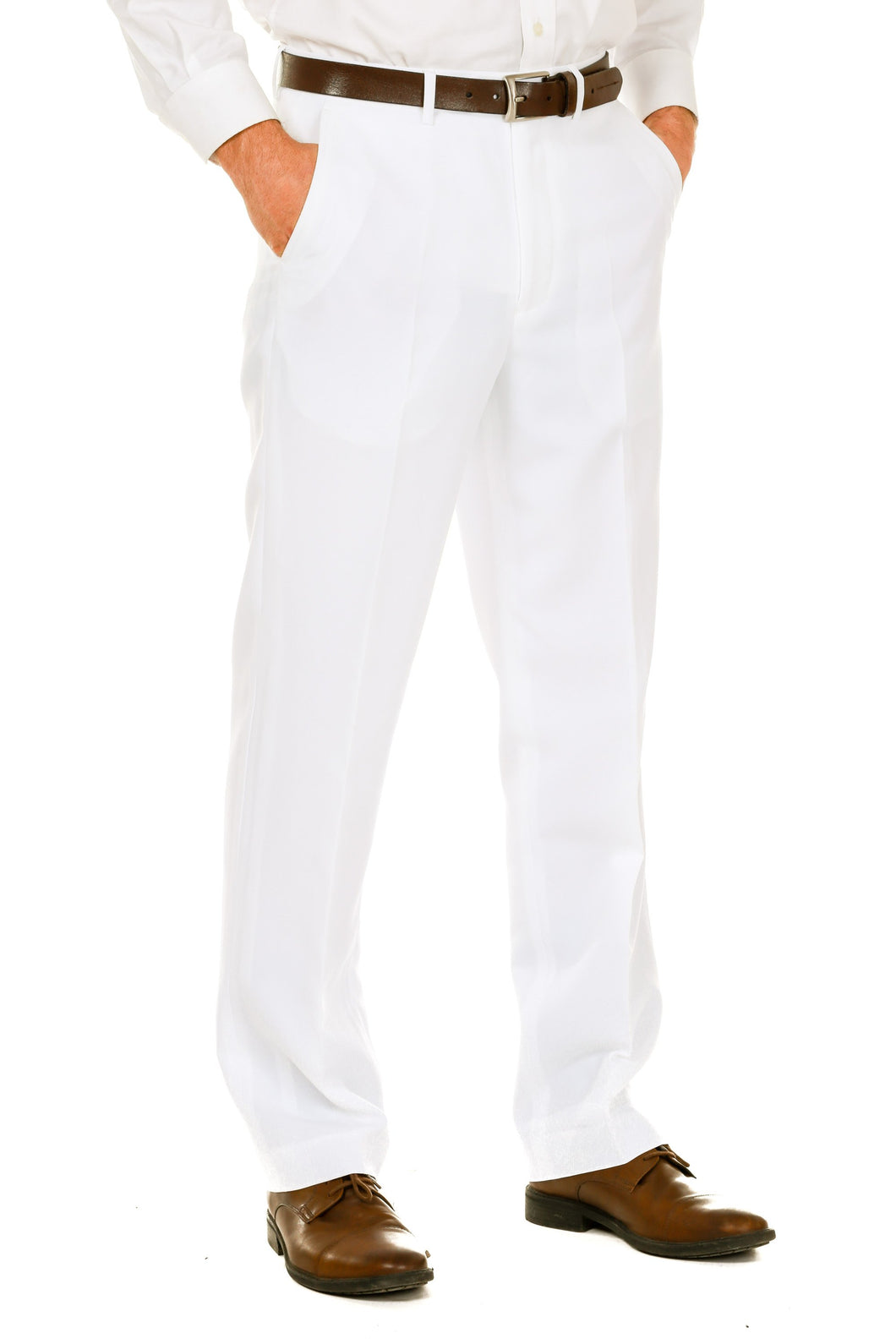 White suit dress pants formal