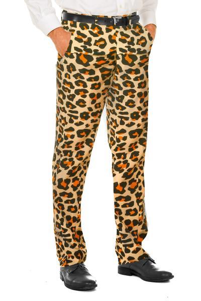Leopard Suit Pants